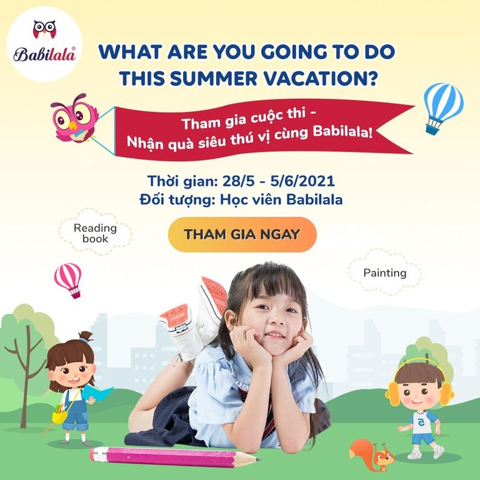 Cuộc thi “What are you going to do this summer vacation?”