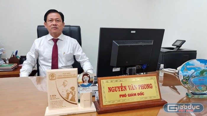 Ông Nguyễn Văn Phong, Phó Giám đốc Sở Giáo dục và Đào tạo tỉnh Bình Dương. Ảnh: Hữu Đức