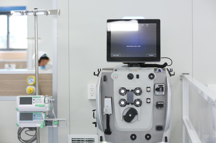 Trang thiết bị y tế hiện đại tại Bệnh viện điều trị Covid-19 - Y Hà Nội