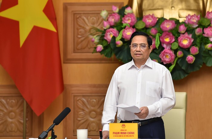 Thủ tướng khẳng định Chính phủ Việt Nam luôn sẵn sàng tạo điều kiện và đồng hành để các doanh nghiệp EU đầu tư, kinh doanh thuận lợi tại Việt Nam. Ảnh: VGP/Nhật Bắc