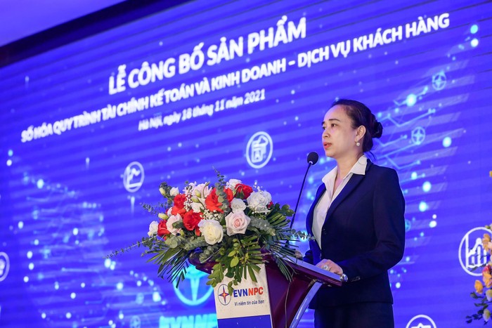 Bà Đỗ Nguyệt Ánh - Chủ tịch Hội đồng thành viên Tổng công ty Điện lực miền Bắc