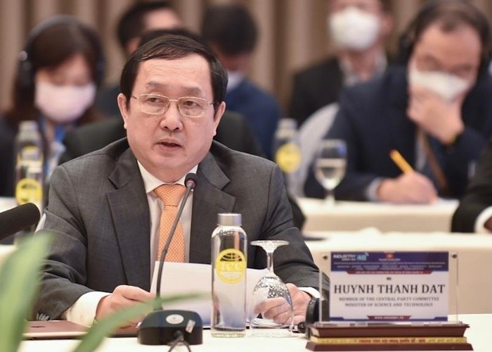 Bộ trưởng Bộ Khoa học và Công nghệ Việt Nam Huỳnh Thành Đạt. Ảnh: VGP