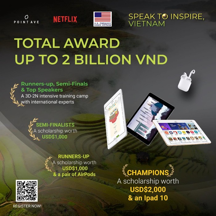 Cuộc thi chính thức khởi động ngày 10/1 với tổng giá trị giải thưởng lên đến hơn 2 tỉ VND
