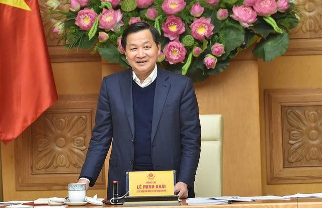 Phó Thủ tướng Lê Minh Khái: Chúng ta đã kịp thời triển khai các chính sách tài khóa để hỗ trợ người dân, doanh nghiệp, hiệu quả tác động rất rõ, được nhân dân đồng tình, ủng hộ. Ảnh: VGP/Quang Thương