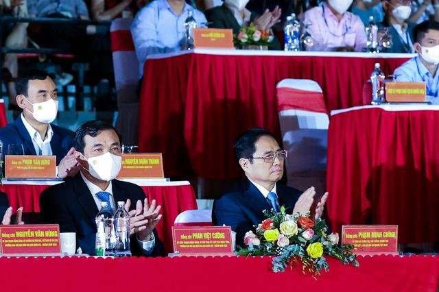 Thủ tướng Phạm Minh Chính dự Lễ Khai mạc Năm Du lịch quốc gia 2022 với chủ đề &quot;Quảng Nam - Điểm đến du lịch xanh&quot; - Ảnh: VGP/Nhật Bắc