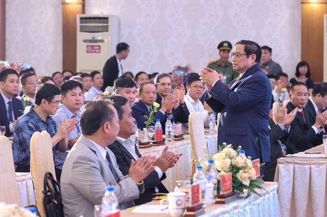 Thủ tướng Phạm Minh Chính tại hội nghị xúc tiến đầu tư tỉnh Gia Lai năm 2022 - Ảnh: VGP/Nhật Bắc