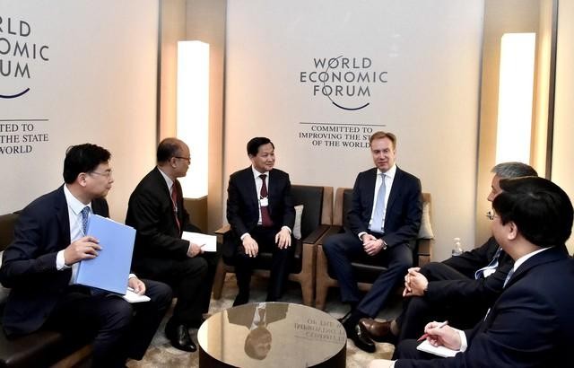 Quan hệ đối tác Việt Nam - WEF ngày càng phát triển tích cực và thực chất. Ảnh: VGP/Trần Mạnh