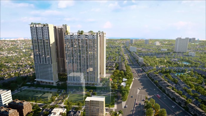 Thị trường căn hộ Thuận An nhận được lượng lớn quan tâm từ thị trường. Ảnh: Hưng Thịnh Land