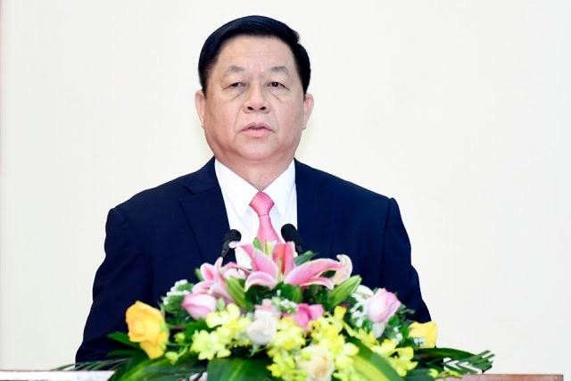 Đồng chí Nguyễn Trọng Nghĩa, Bí thư Trung ương Đảng, Trưởng Ban Tuyên giáo Trung ương (Ảnh: Quốc Chính)