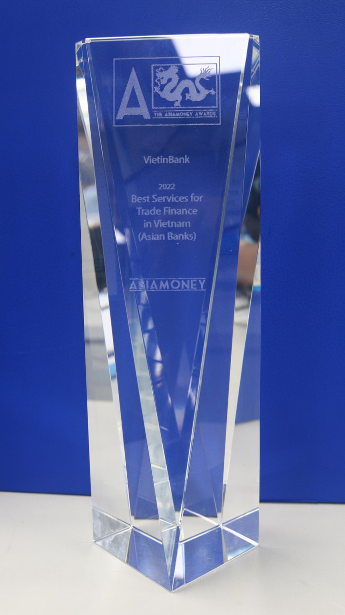 Giải thưởng Ngân hàng cung cấp dịch vụ Tài trợ Thương mại tốt nhất Việt Nam 2022 của VietinBank