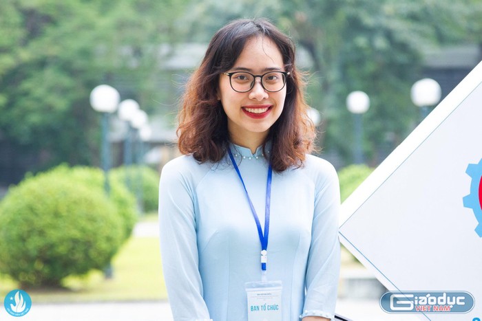 Nguyễn Kim Chi hiện đang là lớp trưởng lớp K63 – Kế toán EM4 của Viện Kinh tế và Quản lý, Trường Đại học Bách Khoa Hà Nội. (Ảnh: NVCC)