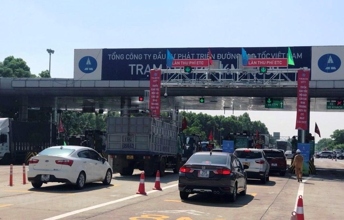 Các tuyến đường cao tốc đã chính thức vận hành dịch vụ thu phí tự động không dừng từ ngày 1/8 vừa qua. (Ảnh: Việt Hùng/Vietnam+)