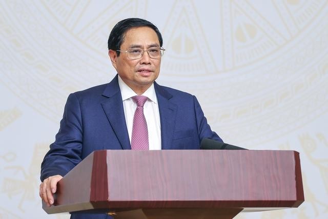 Thủ tướng Phạm Minh Chính: Quyết liệt xây dựng nền ngoại giao kinh tế phục vụ phát triển, thúc đẩy 3 động lực của nền kinh tế - Ảnh: VGP/Nhật Bắc
