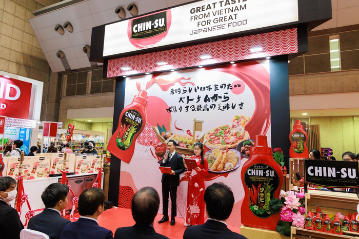 Giới thiệu bộ sưu tập khẩu vị Nhật Bản của Chin-su tại Foodex Nhật Bản 2023.