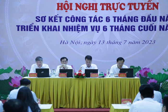 Ngày 13/7, tại Hà Nội, Bảo hiểm xã hội Việt Nam tổ chức Hội nghị trực tuyến sơ kết công tác 6 tháng đầu năm và triển khai nhiệm vụ 6 tháng cuối năm 2023.