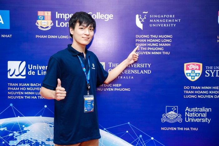 Phạm Hùng Mạnh – nghiên cứu sinh khoa Công nghệ Máy tính trường Đại học Quản lý Singapore theo chương trình Học bổng Khoa học Công nghệ Vingroup.