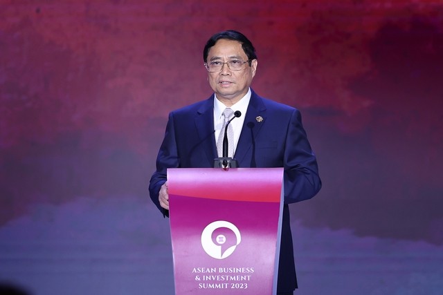Theo Thủ tướng, ASEAN đứng trước sứ mệnh phải khẳng định &quot;là một cực trong thế giới đa cực&quot;. Ảnh: VGP/Nhật Bắc