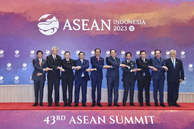 Chuỗi hội nghị thu hút sự tham dự của lãnh đạo các nước thành viên ASEAN. Ảnh: VGP/Nhật Bắc