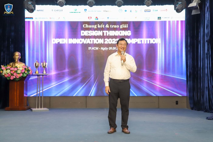 Ông Phạm Hồng Quất – Cục trưởng Cục Phát triển Thị trường và Doanh nghiệp Khoa học và Công nghệ phát biểu.