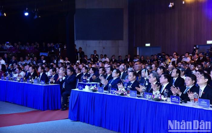 Thủ tướng Phạm Minh Chính dự Lễ khánh thành Trung tâm Đổi mới sáng tạo Quốc gia và khai mạc Triển lãm quốc tế Đổi mới sáng tạo Việt Nam 2023.
