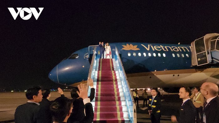 Thủ tướng Chính phủ Phạm Minh Chính và Phu nhân, cùng Đoàn đại biểu cấp cao Việt Nam đã lên đường tham dự Hội nghị thường niên lần thứ 54 của Diễn đàn Kinh tế thế giới tại Davos, Thụy Sĩ, thăm chính thức Hungary và Romania từ ngày 16 - 23/1/2024.