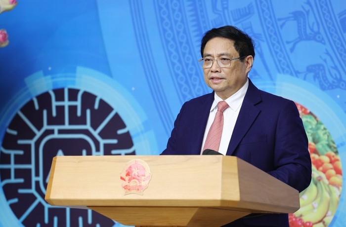 Thủ tướng Phạm Minh Chính khai mạc Diễn đàn Kinh tế hợp tác, hợp tác xã năm 2024. (Ảnh: Dương Giang/TTXVN)
