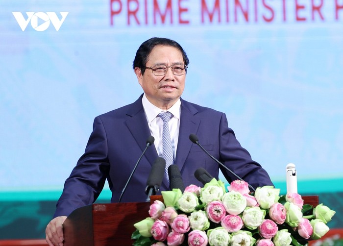 Thủ tướng dự Hội nghị công bố Quy hoạch và Xúc tiến đầu tư tỉnh Vĩnh Long.