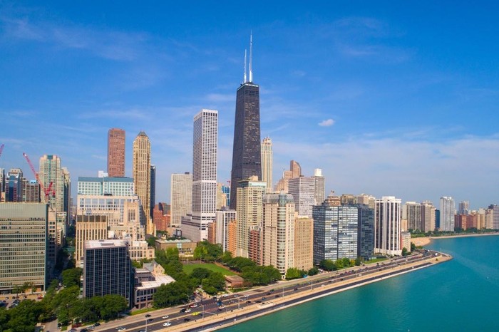 Tháp tài chính Willis là một trong những biểu tượng của thành phố Chicago (Hoa Kỳ).