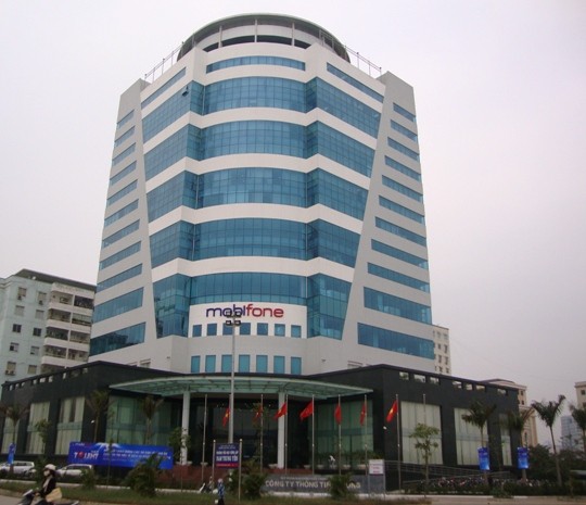 Trụ sở chính của Công ty Thông tin di động Mobifone (ảnh internet).
