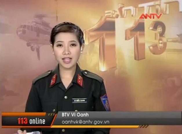 BTV Vi Oanh có lẽ là hình ảnh được xuất hiện nhiều nhất trên diễn đàn Facebook của các bạn trẻ Việt Nam thời gian gần đây