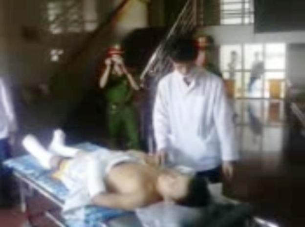 Vũ Hữu Huấn được chuyển về tiếp tục điều trị tại bệnh viện đa khoa tỉnh Ninh Bình