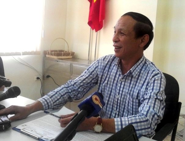 Ông Nguyễn Việt Cường, Chánh Thanh tra Sở Y tế Hà Nội (Ảnh Viết Cường)