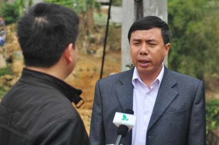 Ông Hoàng Thọ Trung, Chủ tịch UBND huyện Tam Đường - Lai Châu (Ảnh Zing)