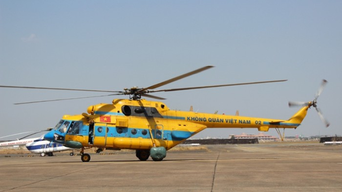 Trực thăng tìm kiếm cứu hộ, cứu nạn Mi-171 - Ảnh: TTO