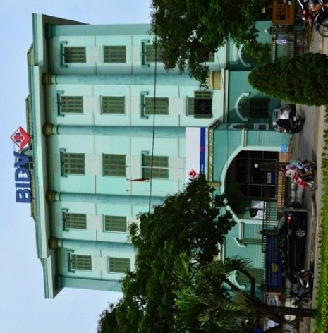 Trụ sở Ngân hàng BIDV chi nhánh Quảng Trị, số 24 Hùng Vương, TP Đông Hà, Quảng Trị.