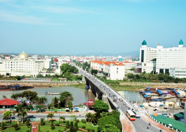 Một góc thành phố Móng Cái - Quảng Ninh