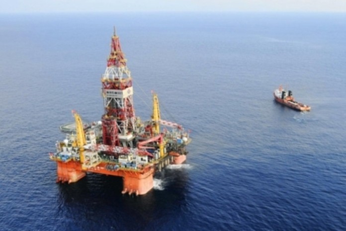 Giàn khoan dầu khí Hải Dương 981 của Trung Quốc ở khu vực biển cách Hong Kong 320km