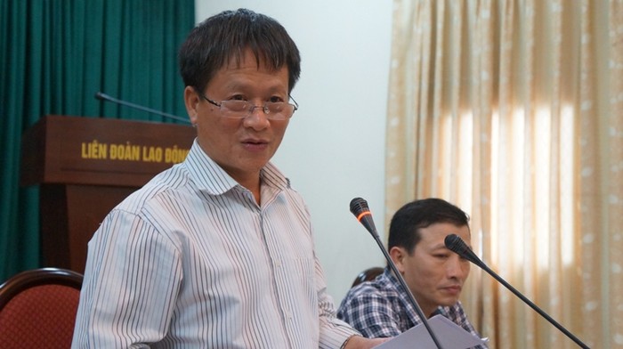 Ông Phan Đăng Long, Phó Ban Tuyên giáo thành ủy Hà Nội. Ảnh VIẾT CƯỜNG