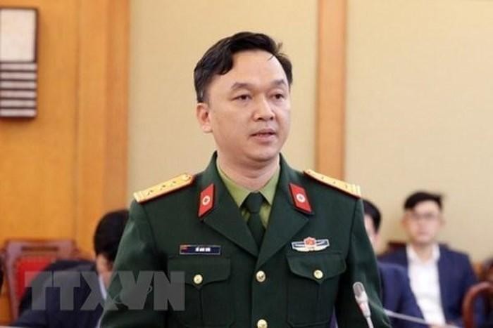 Thượng tá Hồ Anh Sơn, Bí thư Chi bộ, Phó Giám đốc Viện Nghiên cứu Y Dược học Quân sự. Ảnh: TTXVN.