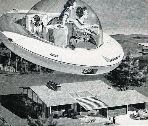 Ô tô bay "yabba-dabba-doo" – ý tưởng của người Mỹ.