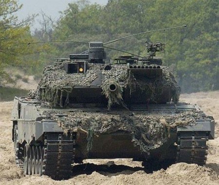 MBT Leopard 2A6 của Hà Lan. Ảnh: zh.wikipedia.org
