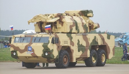 Hệ thống tên lửa phòng không Tor-M2 của Nga. Ảnh: Internet