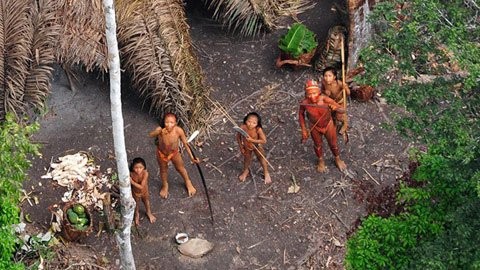 Brazil đã công bố hình ảnh cực hiếm về một bộ lạc Amazon chưa từng tiếp xúc với nền văn minh. Cũng chính vì thế, bộ lạc này đang đối mặt với nguy cơ tuyệt diệt. Theo quỹ FUNAI của Brazil, hiện có khoảng 67 bộ lạc cô lập kiểu này đang sinh sống tại Brazil.