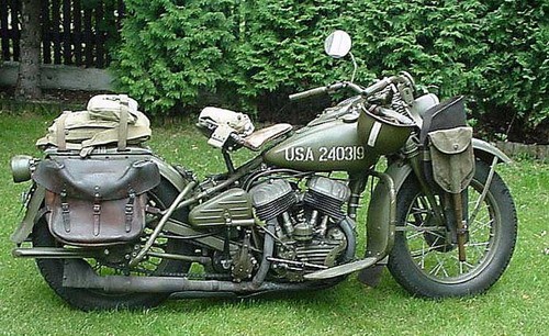 Harley-Davidson WLA-42 của quân đội Mỹ