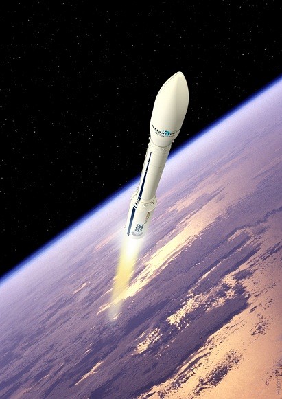 Vega được phóng lần đầu tiên tại Kourou, Guiana, Pháp vào tháng 1/2012.