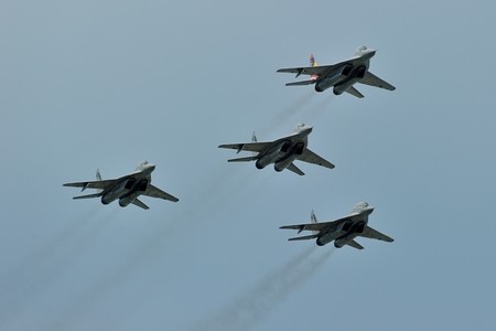 Phi đội 4 máy bay MiG-29 Smokey Bandits của Không quân Malaysia