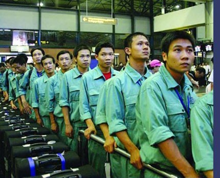Lao động Việt Nam chuẩn bị xuất cảnh