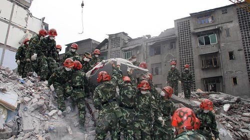 Một trận động đất ở Trung Quốc năm 2008 làm 40.000 người bị chết