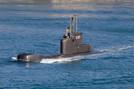 Tàu ngầm Type 206A của hải quân Đức