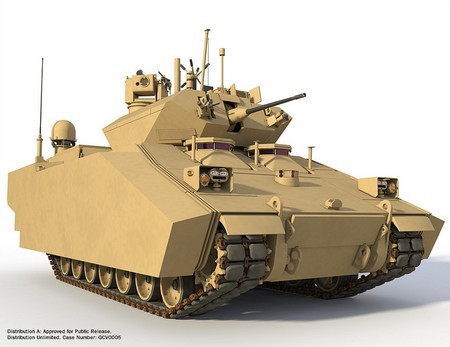 Trọng lượng của GCV tương lai sẽ "ngang ngửa", thậm chí là nặng hơn cả xe tăng.
